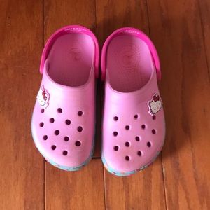 Hello Kitty crocs
